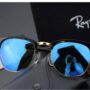 Lunettes de Soleil Ray fond bleu