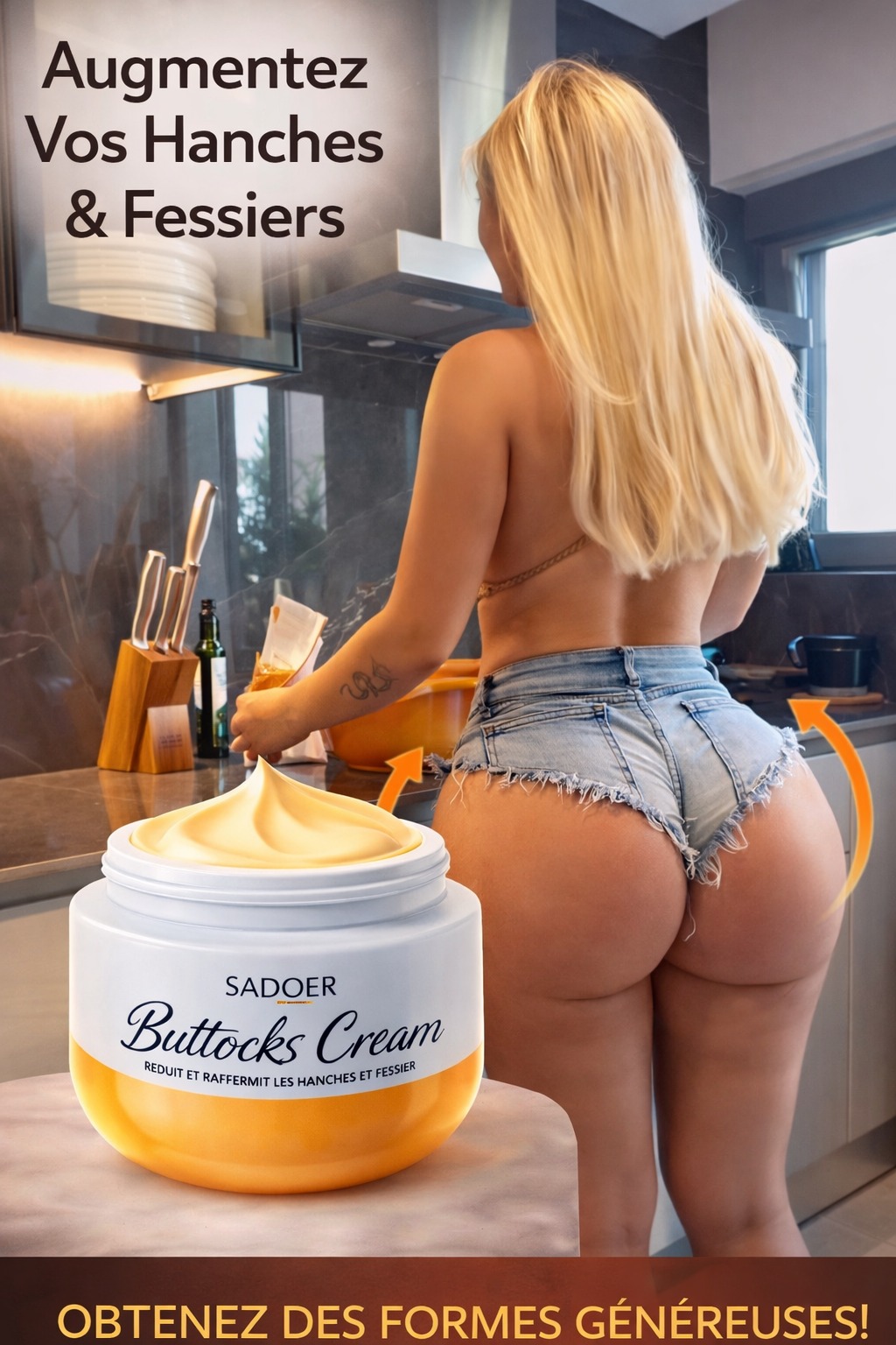 Avant / Après - Buttoock